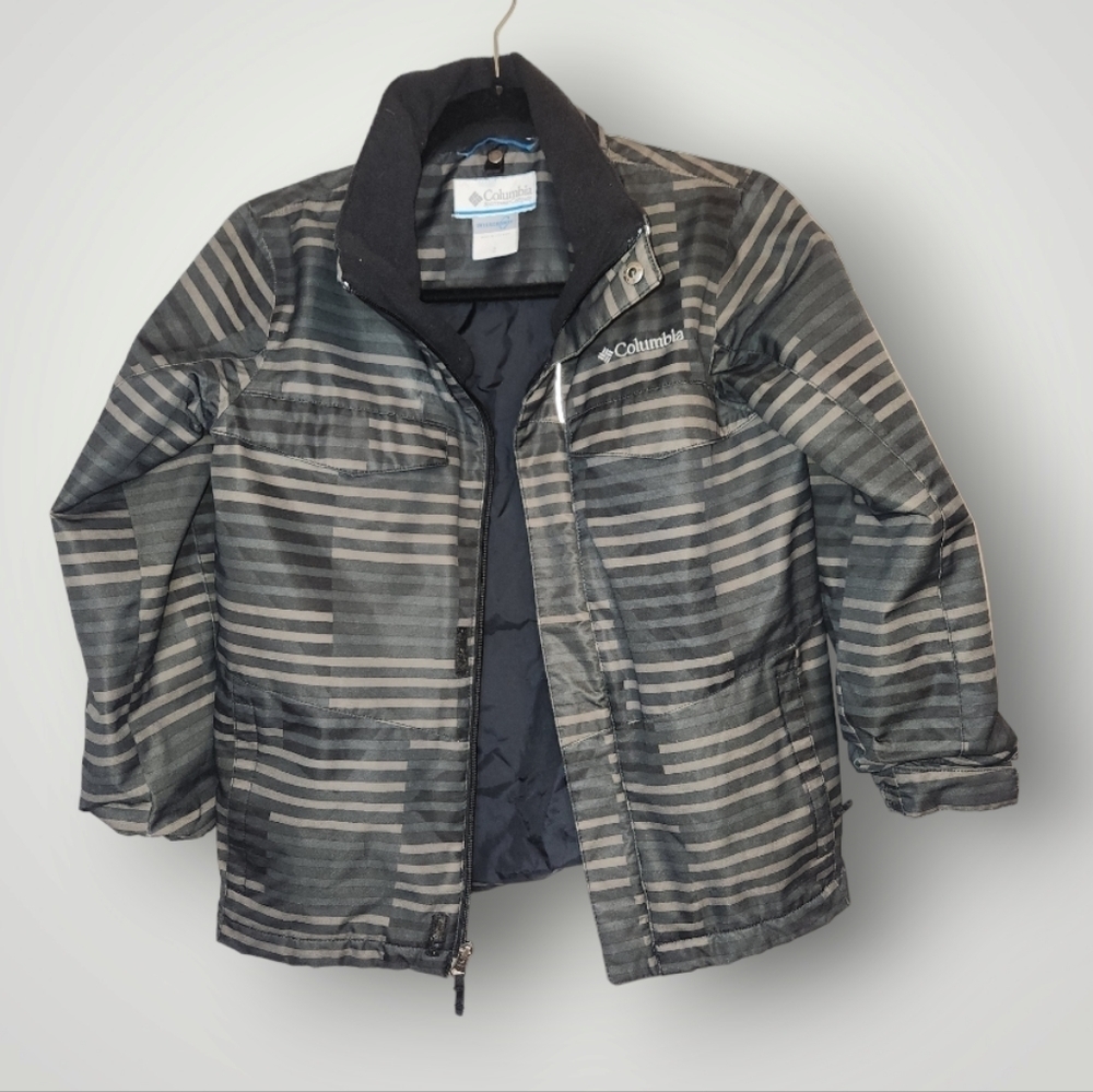 Columbia interchange ski jacket black gray Size Small 8